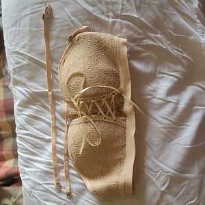 Nude strapless bra-32